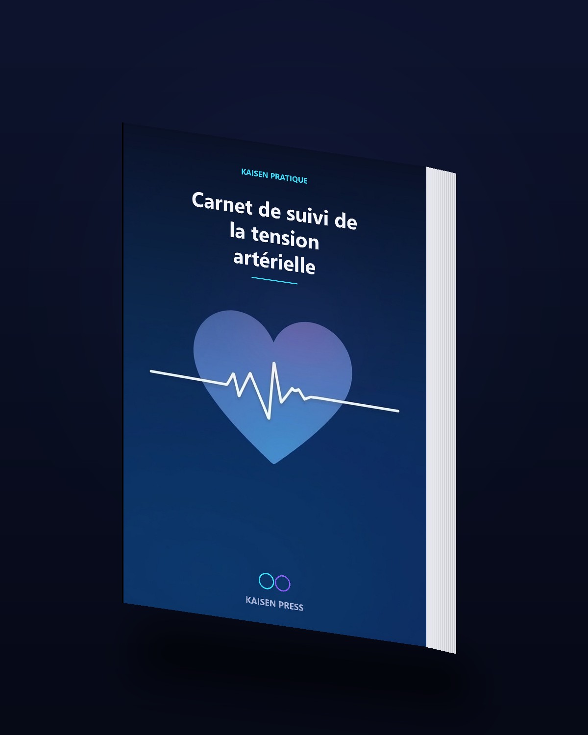 Blood Pressure Log Book — Large Print